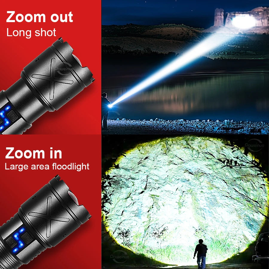 Ultra Bright Flashlights Long Range