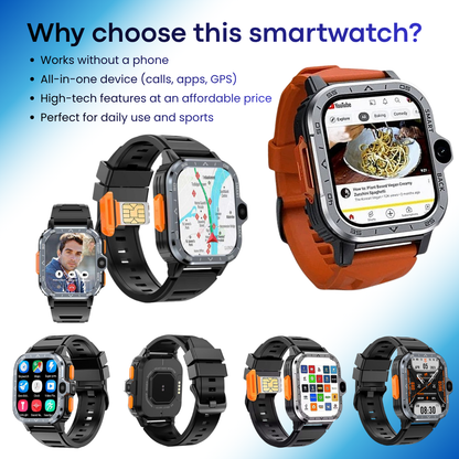 Smart Watch Ultra 5g Wifi GPS SIM Card