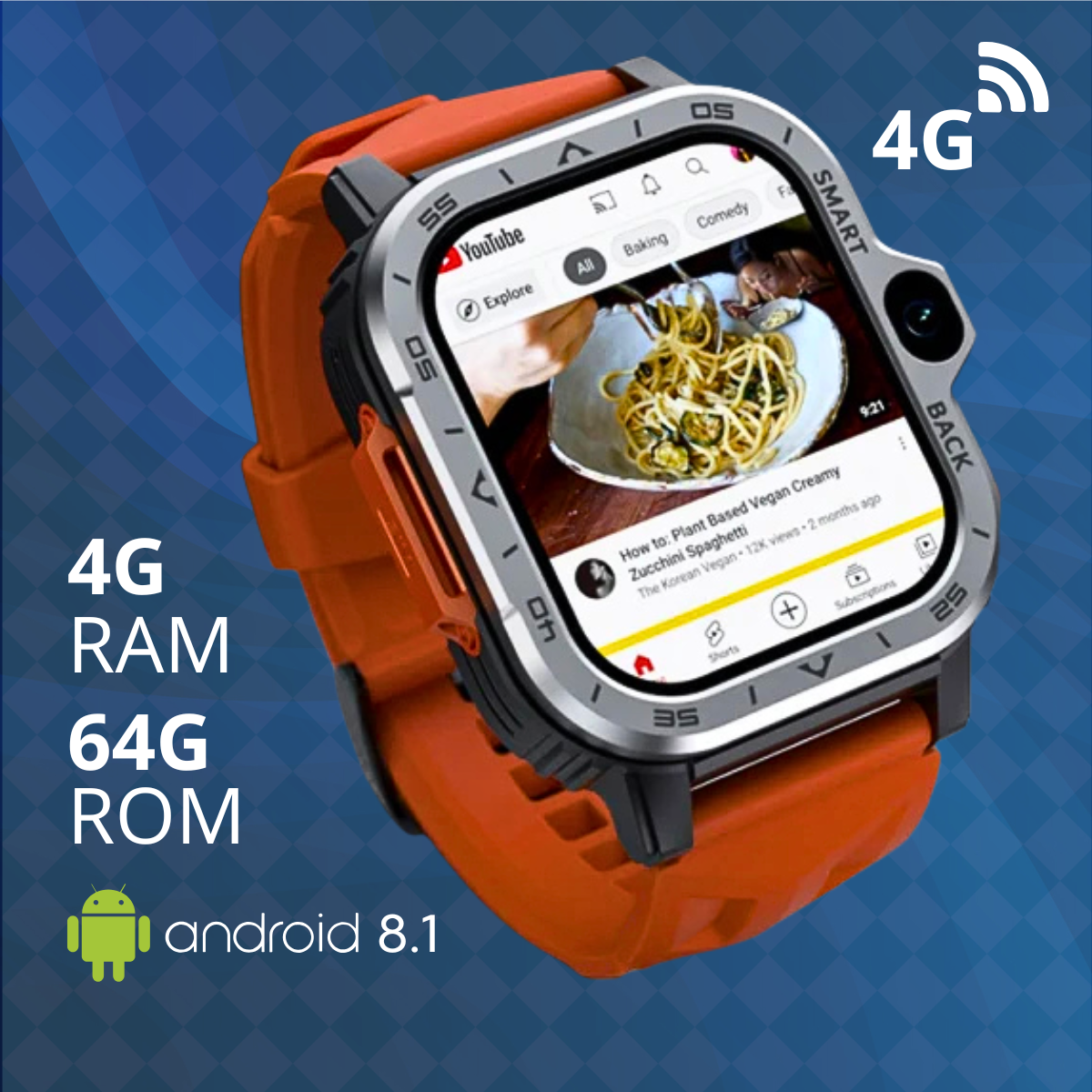 Smart Watch Ultra 5g Wifi GPS SIM Card