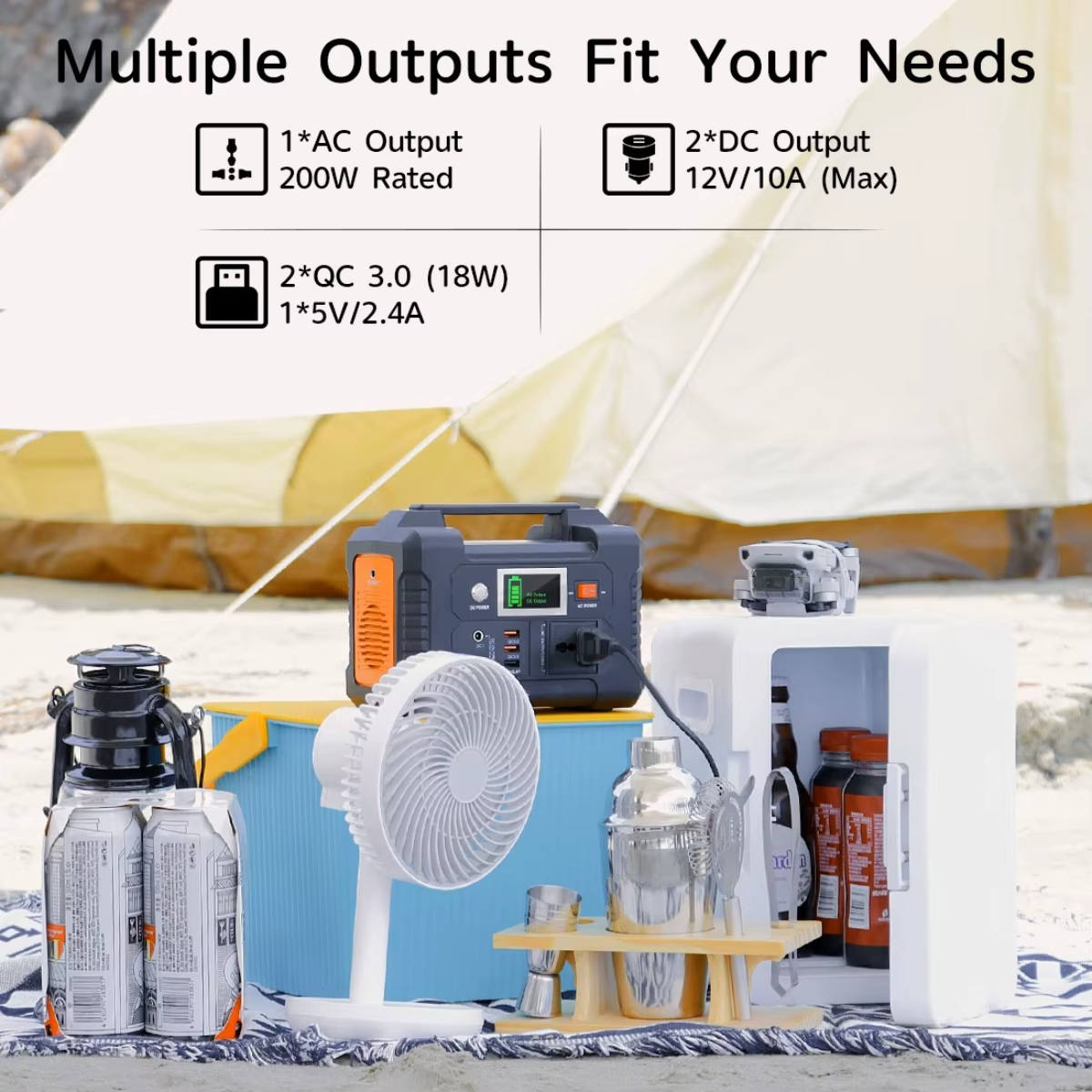 Portable Power Station 200W