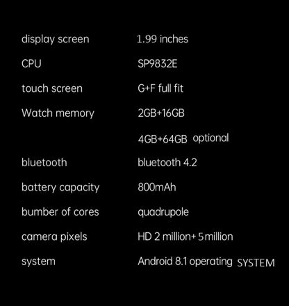 Smart Watch Ultra 5g Wifi GPS SIM Card
