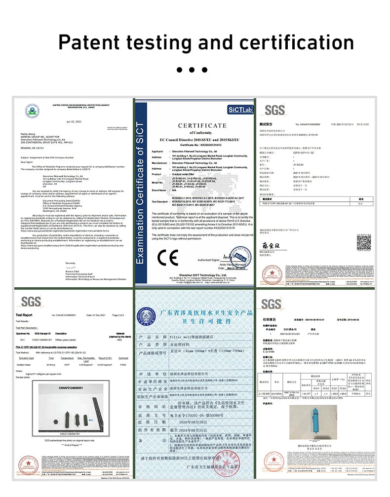 Water Purifier Set