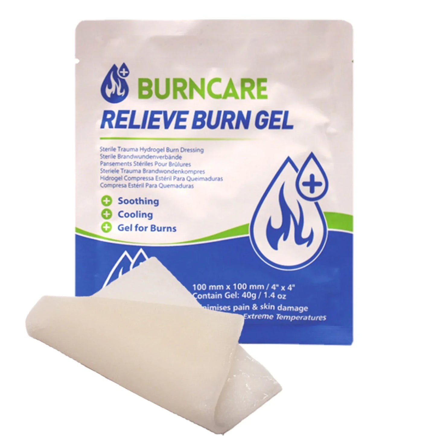 Emergency Burn Care Hydrogel First Aid
