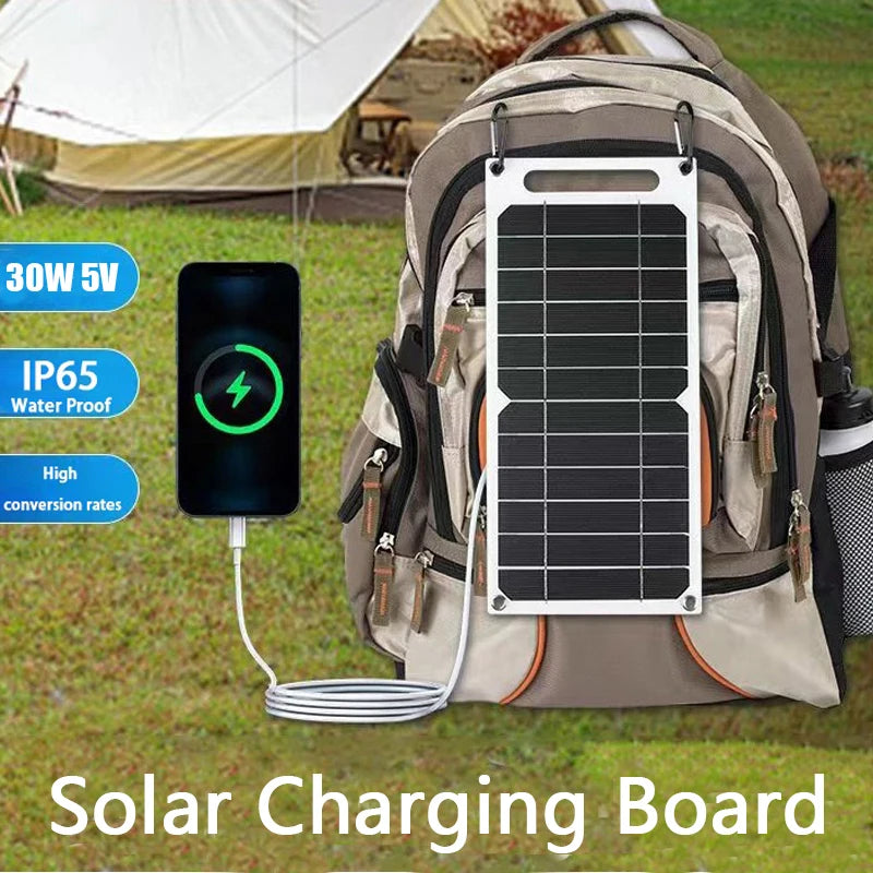 Solar Panel 30W 6.8V USB Type-C