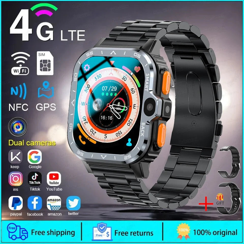 Smart Watch Ultra 5g Wifi GPS SIM Card