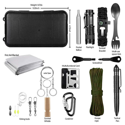 Survival Emergency Kit 15 in 1