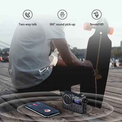 Super-Portable Bluetooth FM Radio