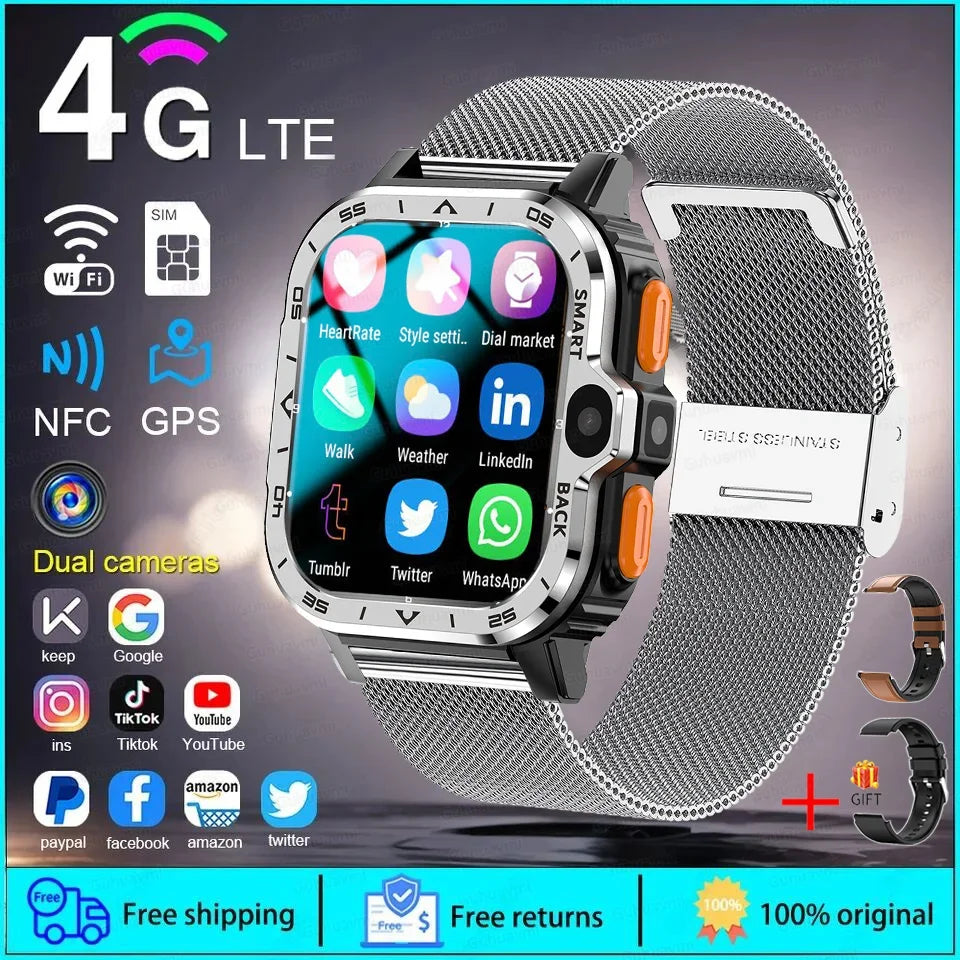 Smart Watch Ultra 5g Wifi GPS SIM Card