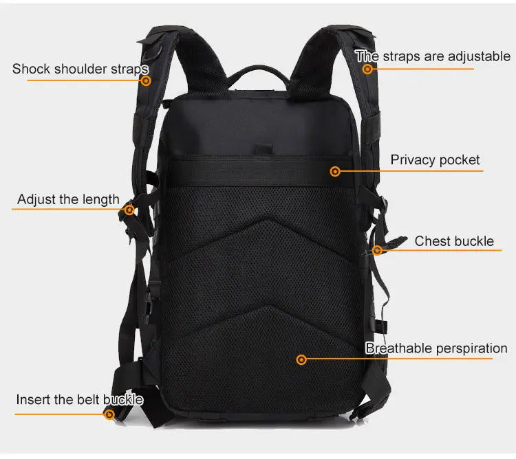 Tactical Backpack 50L/35L/25L