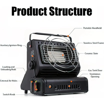 Multifunctional Gas Stove and Heater