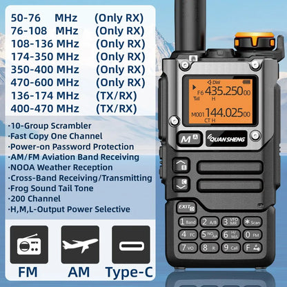 Quansheng UV K5 Walkie Talkie Two Way Radio