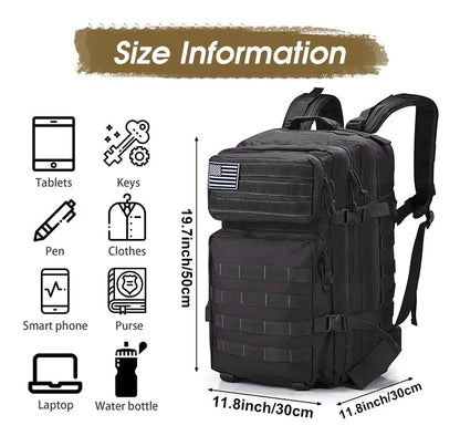 Tactical Backpack 50L/35L/25L