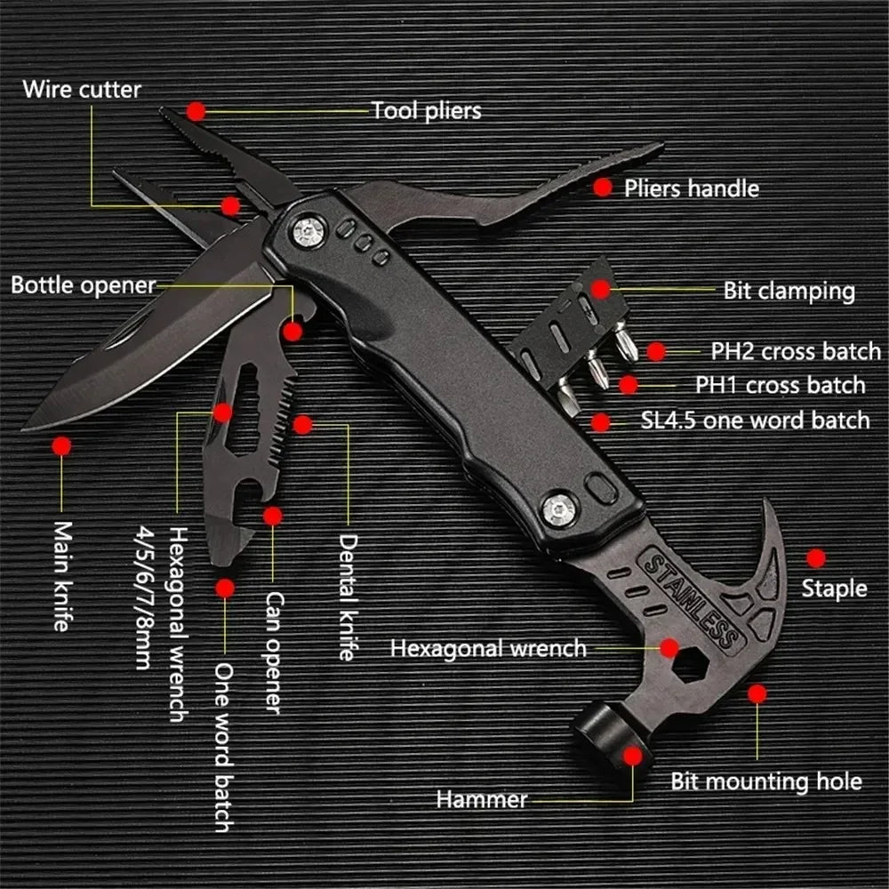 Multitool Plier and Hammer