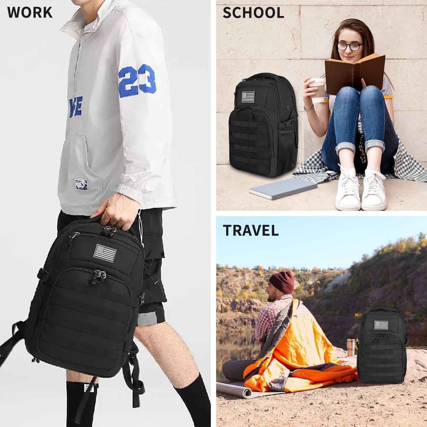 Tactical Backpack 50L/35L/25L