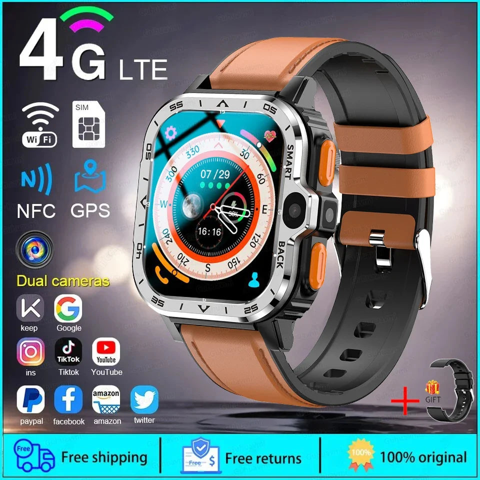 Smart Watch Ultra 5g Wifi GPS SIM Card