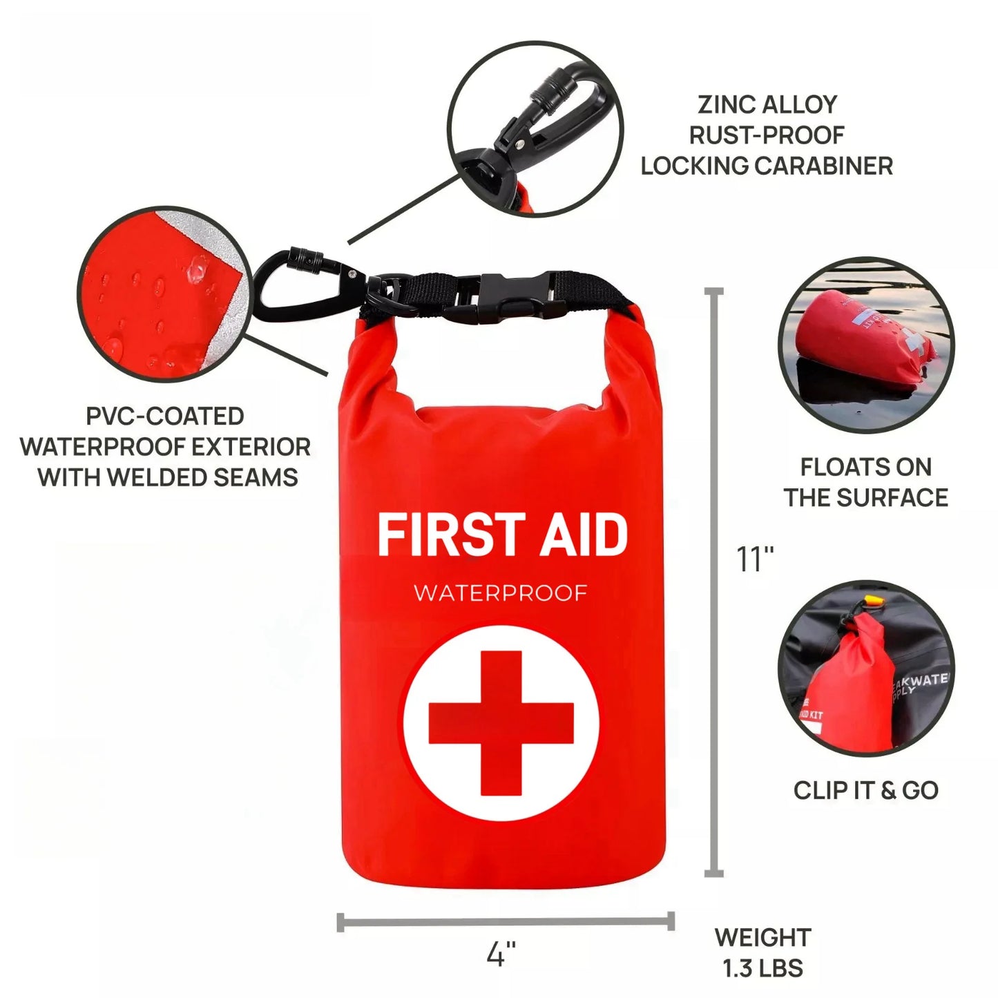 Waterproof First Aid Bag 2L