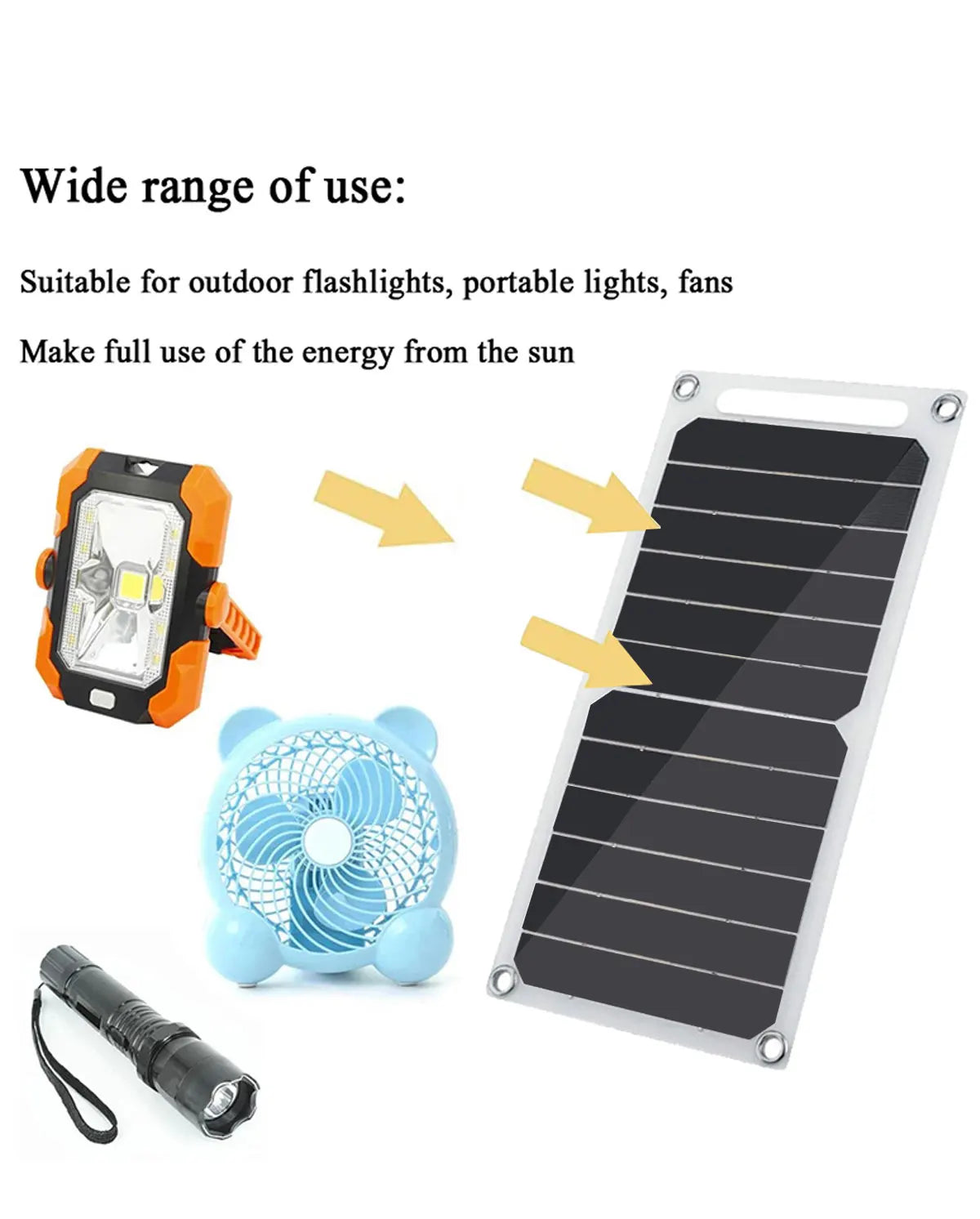 Solar Panel 30W 6.8V USB Type-C