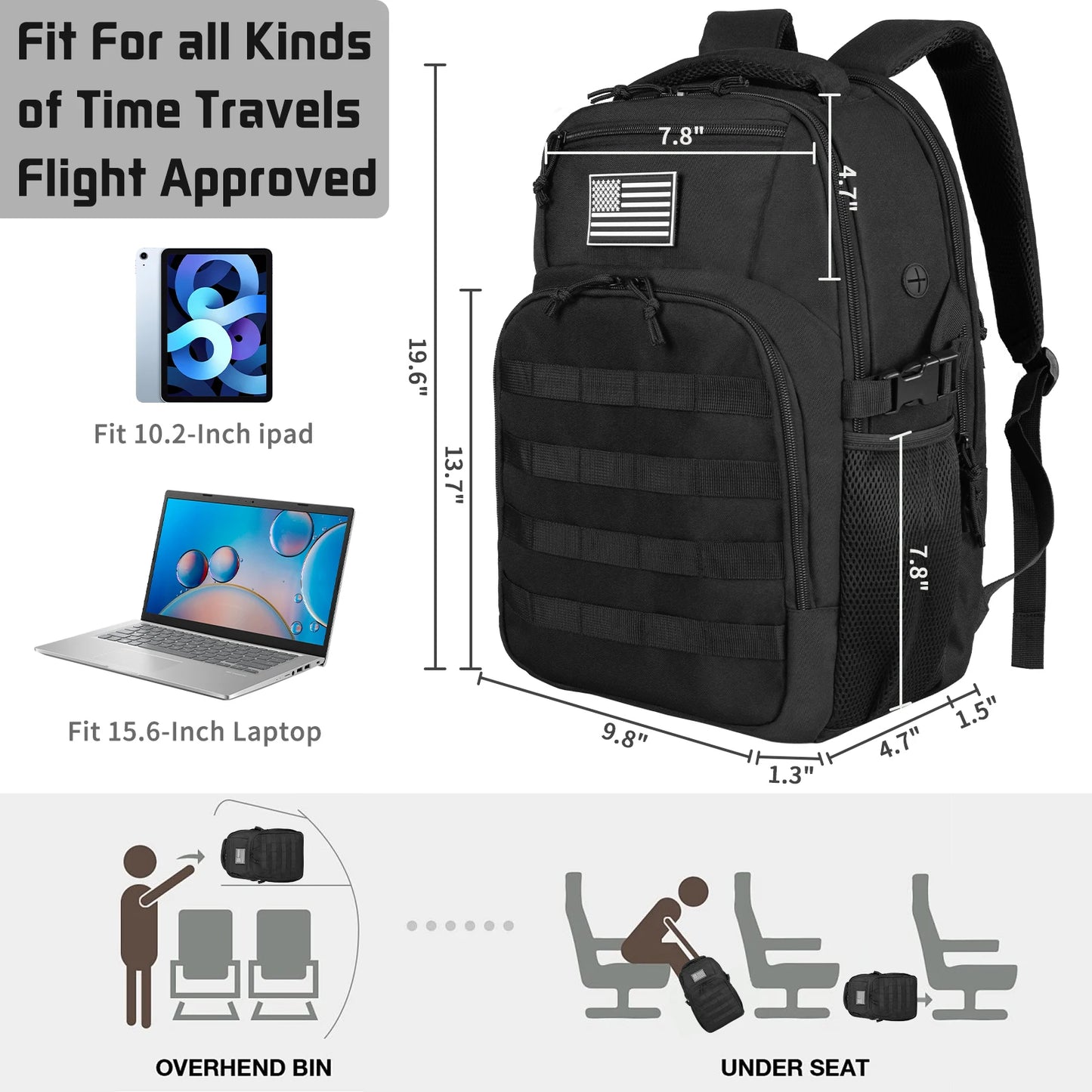 Tactical Backpack 50L/35L/25L