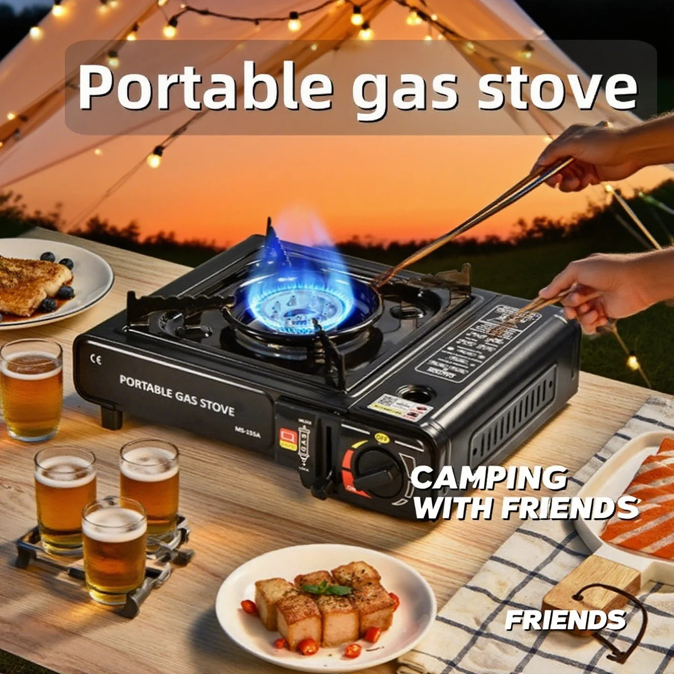 Portable Cartridge Gas Stove