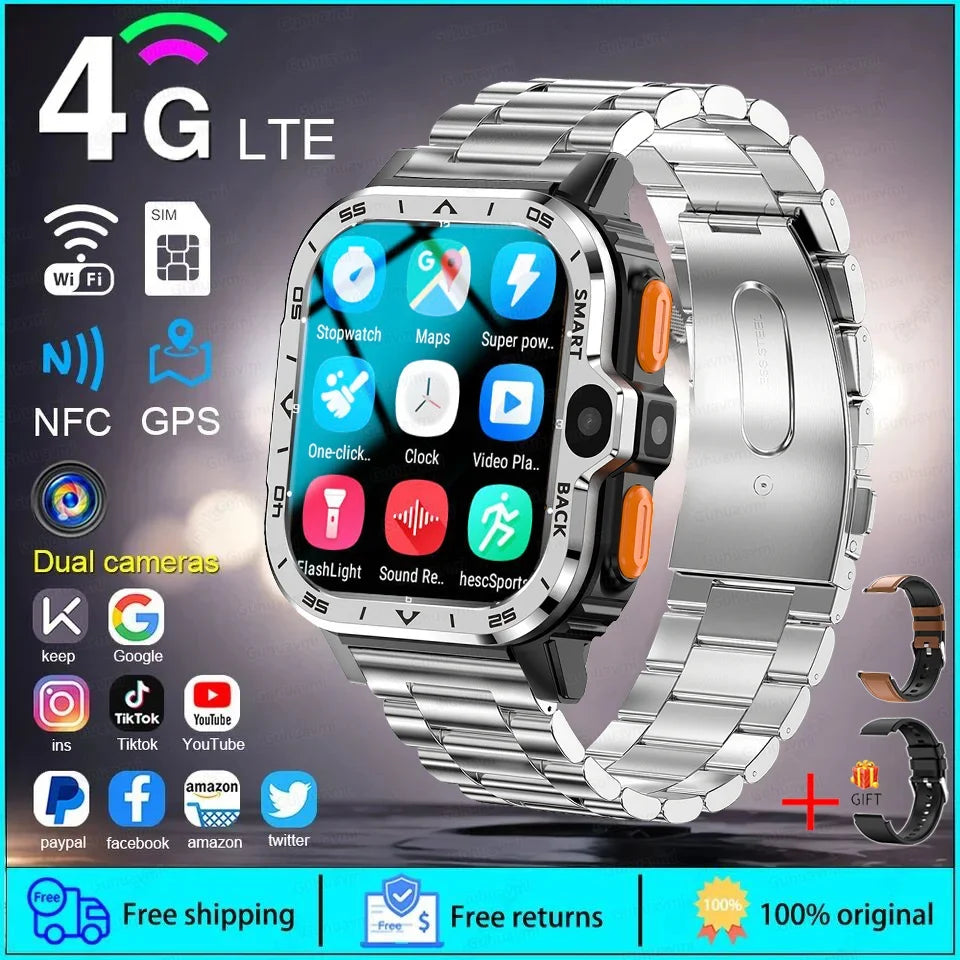 Smart Watch Ultra 5g Wifi GPS SIM Card
