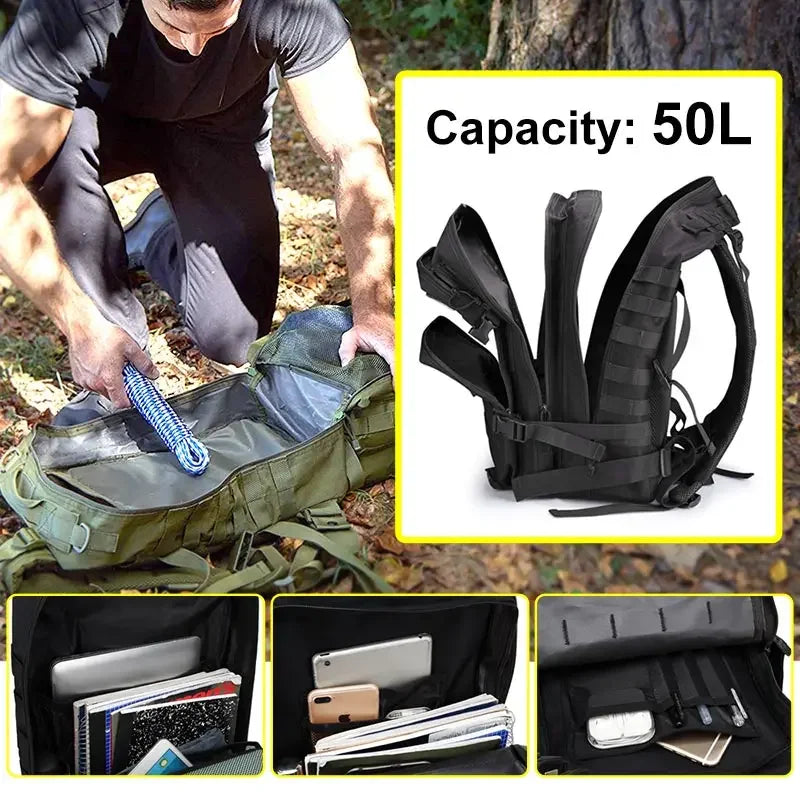 Tactical Backpack 50L/35L/25L